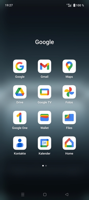 Wählen Sie Gmail