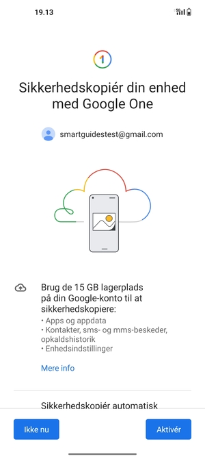 Vælg Aktivér