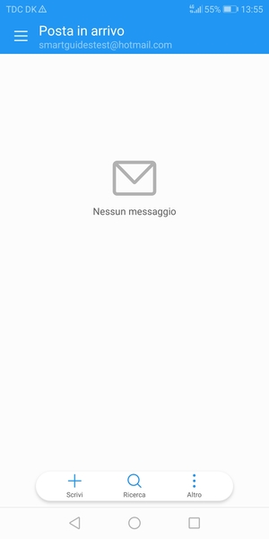 Il tuo Hotmail è pronto per l'uso