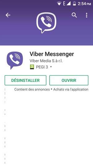 Sélectionnez OUVRIR