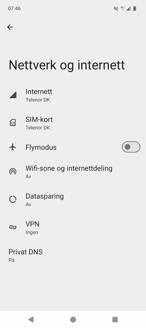 Velg Internet