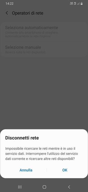 Seleziona OK