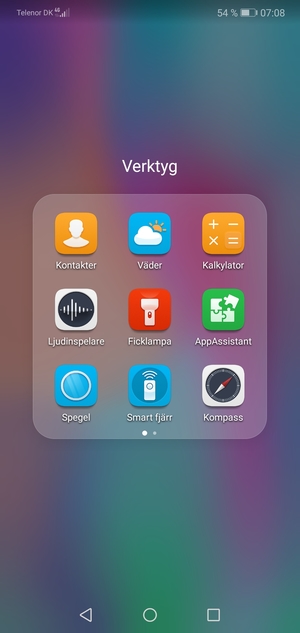 Välj Kontakter