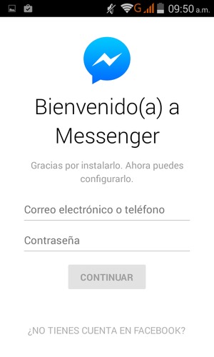 Su aplicación está lista para usar