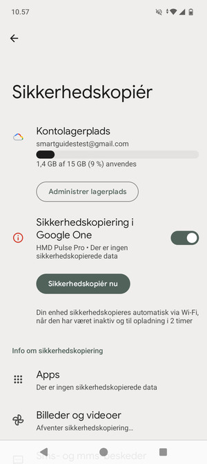 Vælg Kontolagerplads