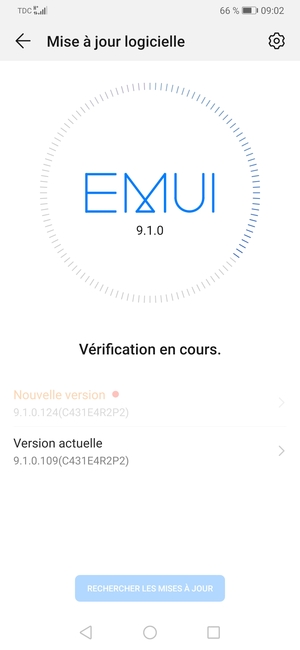 Veuillez attendre la fin de la recherche