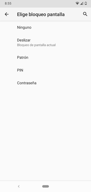Seleccione Patrón