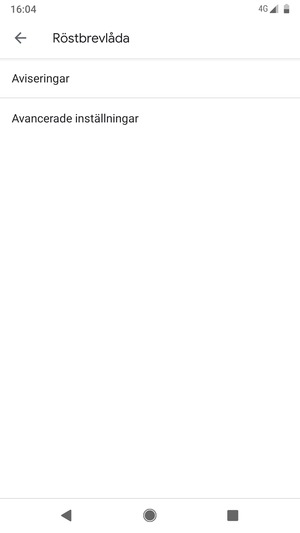 Välj Avancerade inställningar