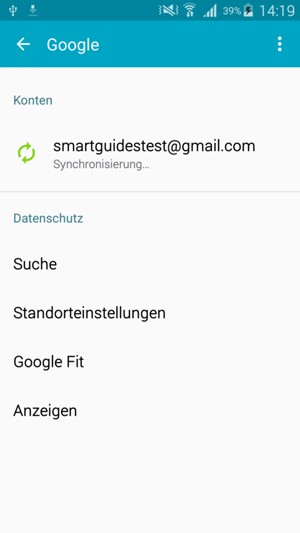 Wählen Sie Ihr Konto