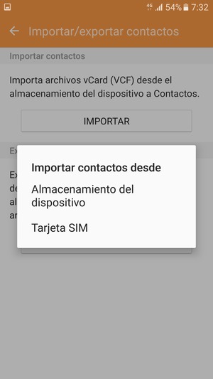 Seleccione Tarjeta SIM
