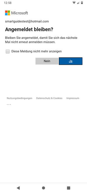 Wählen Sie Ihre gewünschte Option