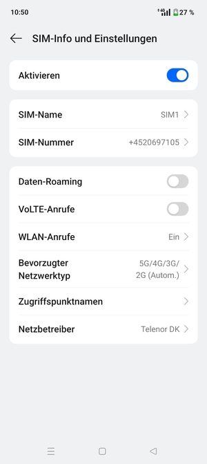 Wählen Sie Zugriffspunktnamen