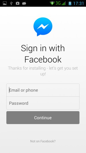 Your app is ready to use