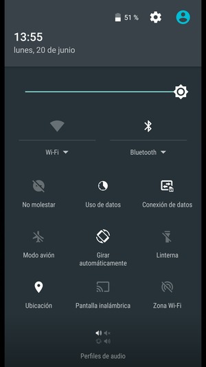 Desactive Wi-Fi y Bluetooth