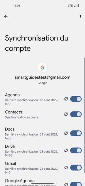 Vos contacts Google vont maintenant être synchronisés avec votre téléphone