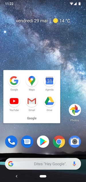 Sélectionnez Gmail