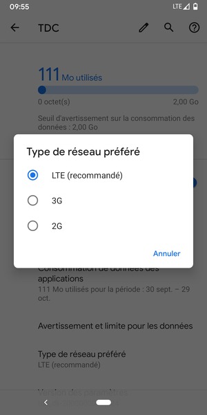 Sélectionnez votre option préférée