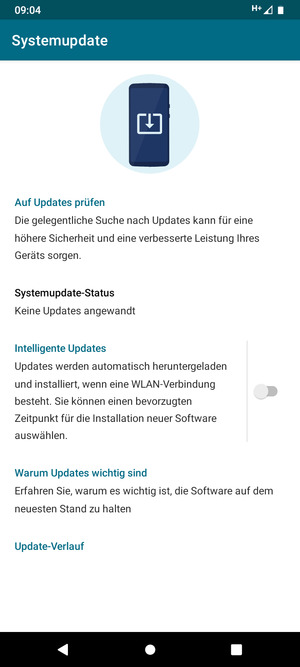 Wählen Sie Auf Updates prüfen