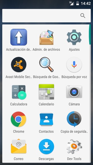 Seleccione Ajustes