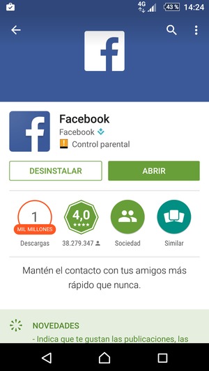 Seleccione ABRIR