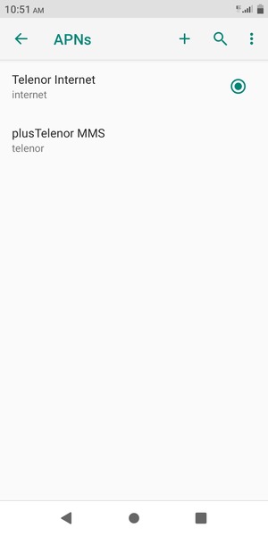 Select the Menu button