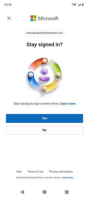 Select your preferred option