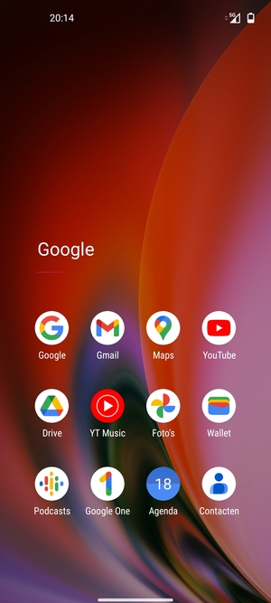 Selecteer Gmail
