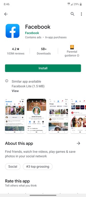 Select Install