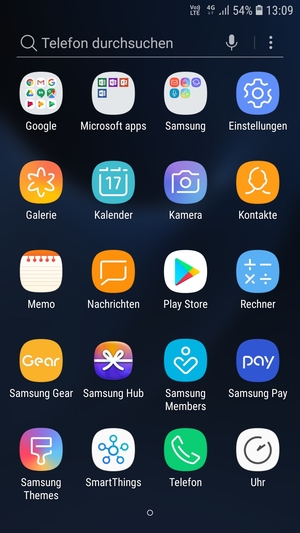 Wählen Sie Einstellungen