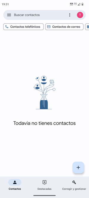 Seleccione Corregir y gestionar