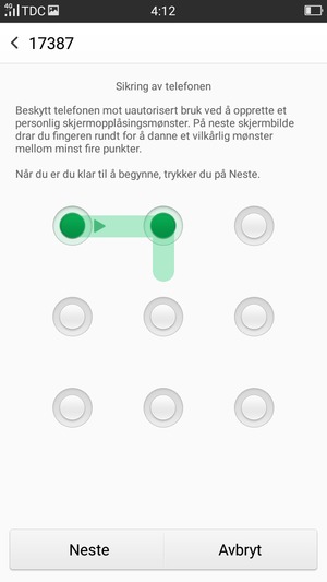 Velg Neste