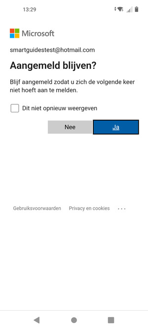 Selecteer uw voorkeursoptie