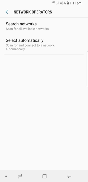 Select Search networks
