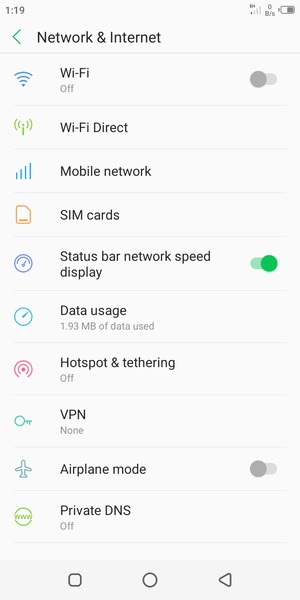 Select Mobile network