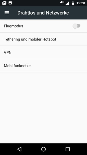 Wählen Sie Mobilfunknetze