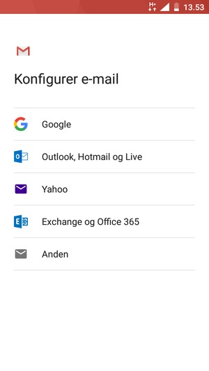 Vælg Anden