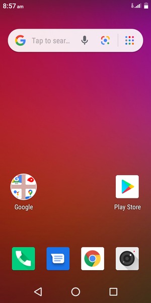 Swipe up