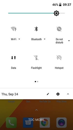 Turn off Wi-Fi and Bluetooth