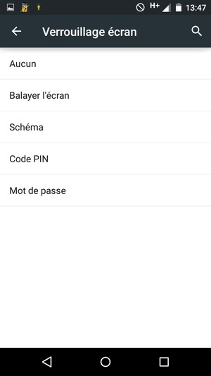 Sélectionnez Schéma