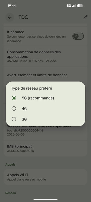 Sélectionnez votre option préférée