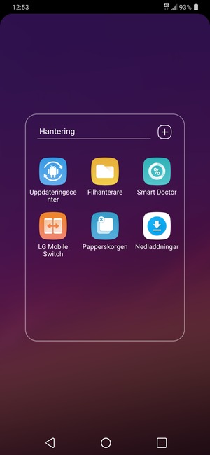 Välj Uppdateringscenter