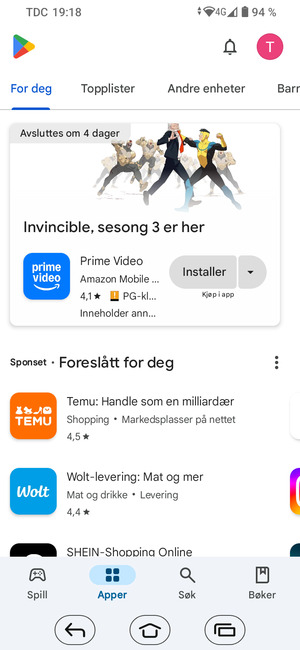 Velg Søk