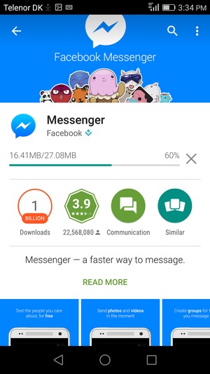 Wait for the installation process to finish