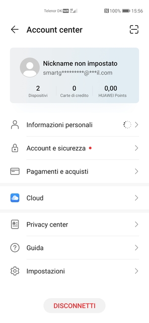 Seleziona Cloud