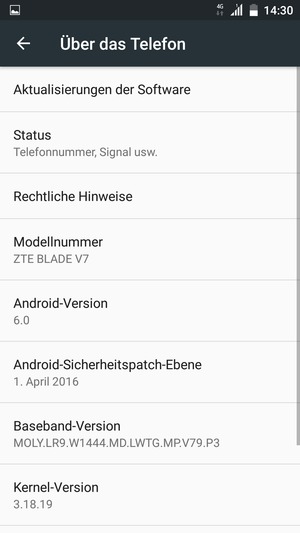 Wählen Sie Aktualisierungen der Software