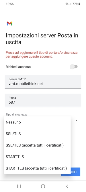 Seleziona Nessuno