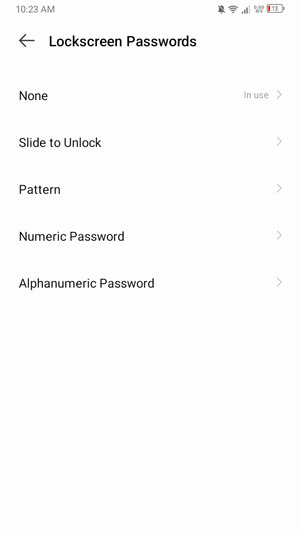Select Pattern