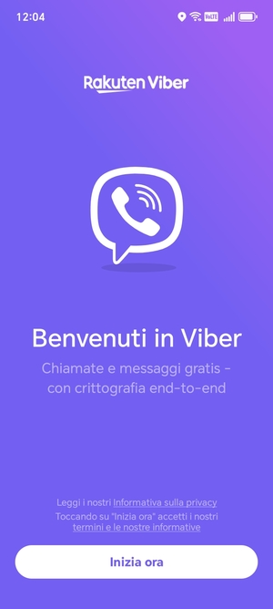 L'app è pronta per l'uso