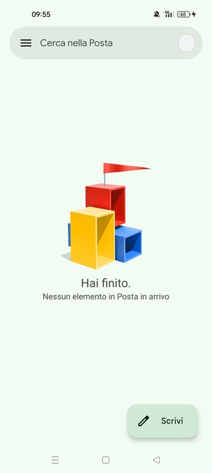 Il tuo account è pronto per l'uso