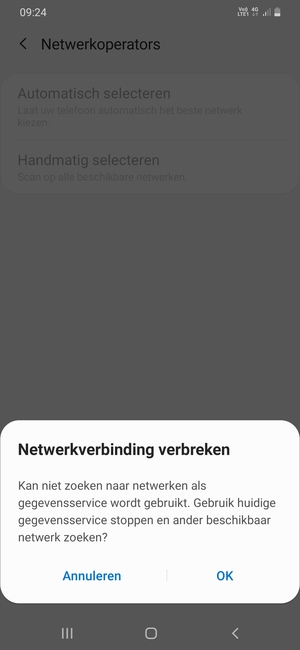 Selecteer OK